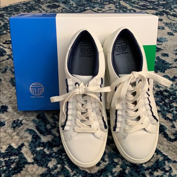 tory burch ruffle sneakers